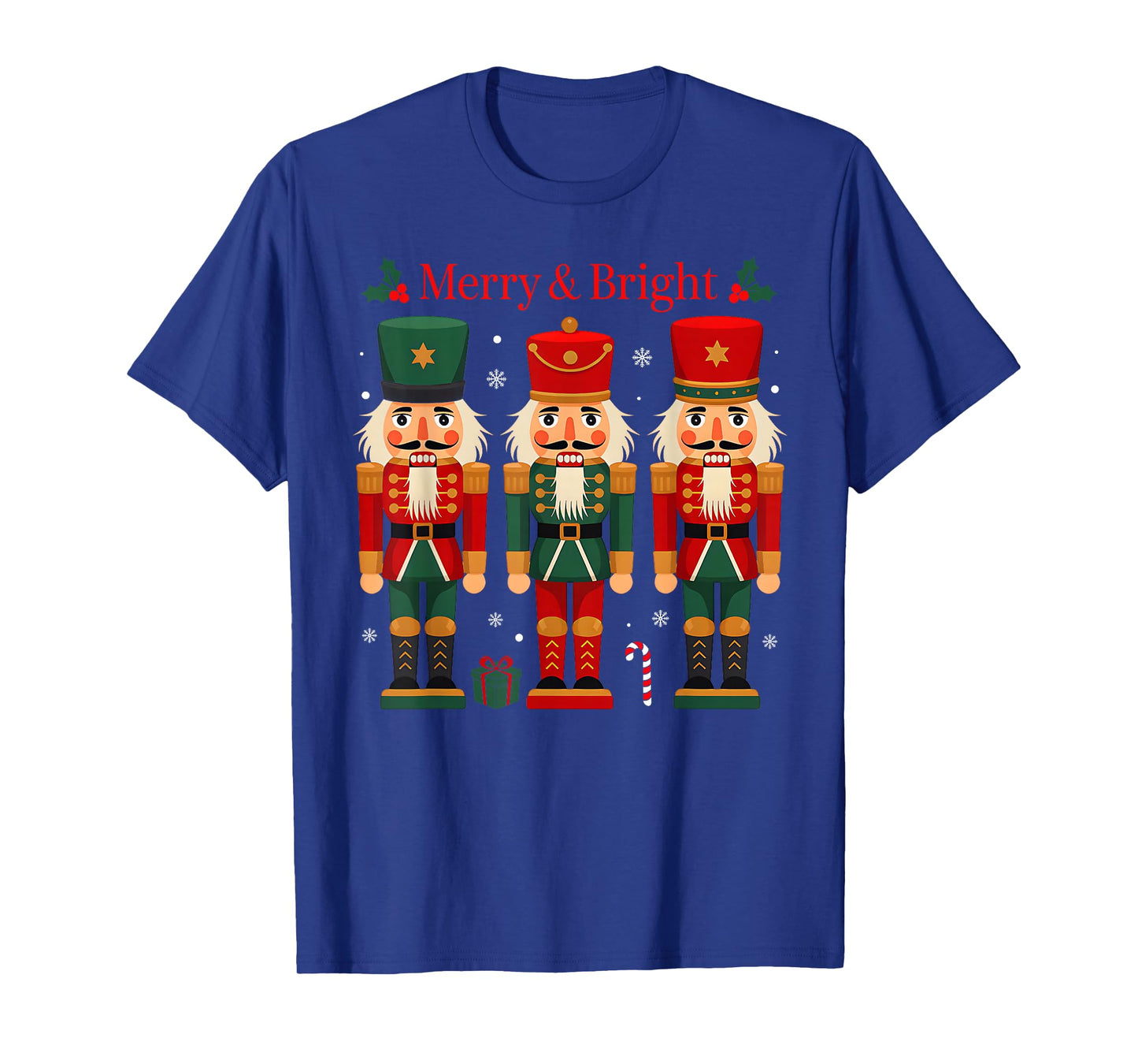 Merry & Bright Nutcracker Christmas Ballet Dance Xmas Pajama T-Shirt