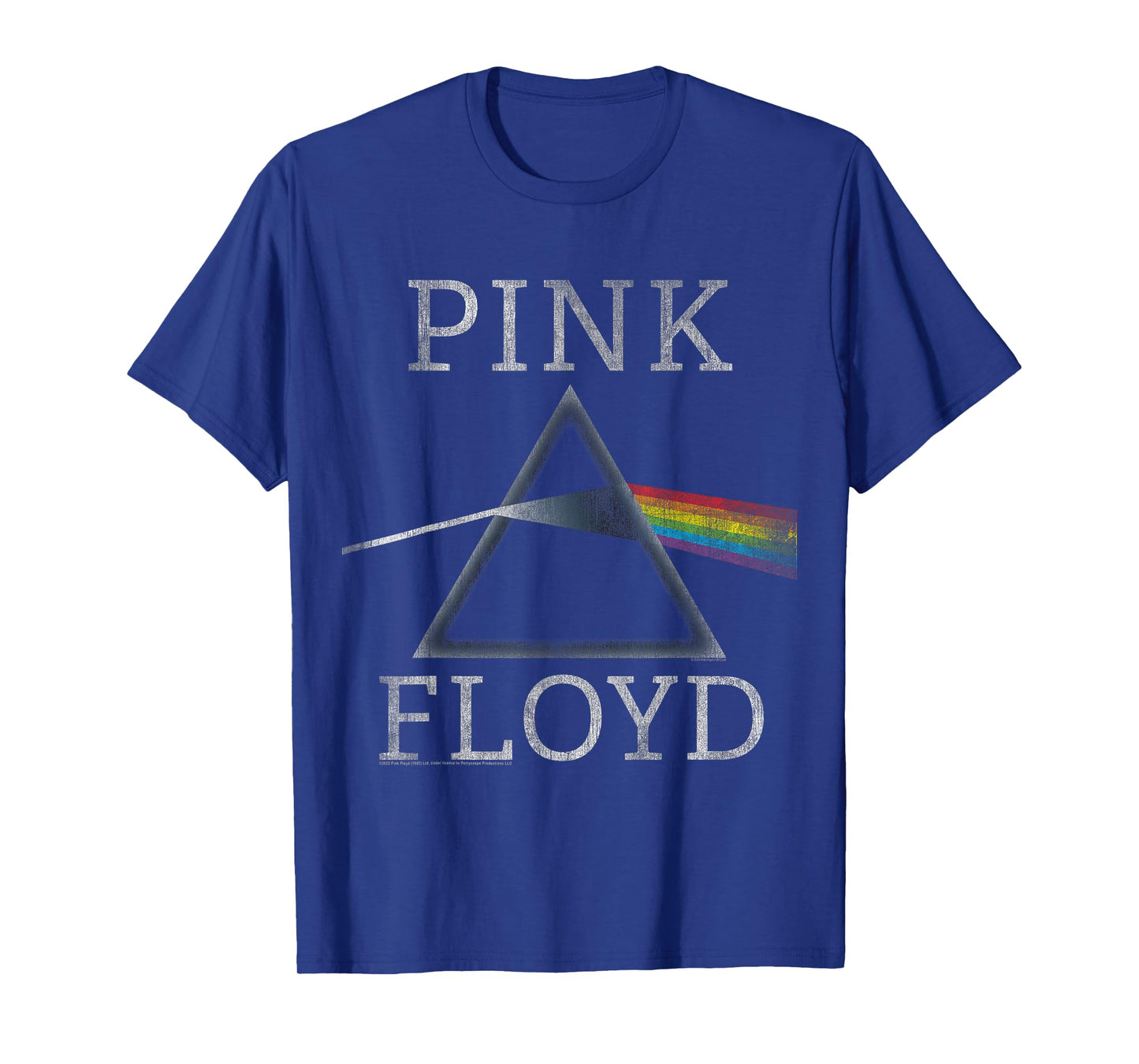 Official Pink Floyd Dark Side of The Moon Prism Band Music T-Shirt