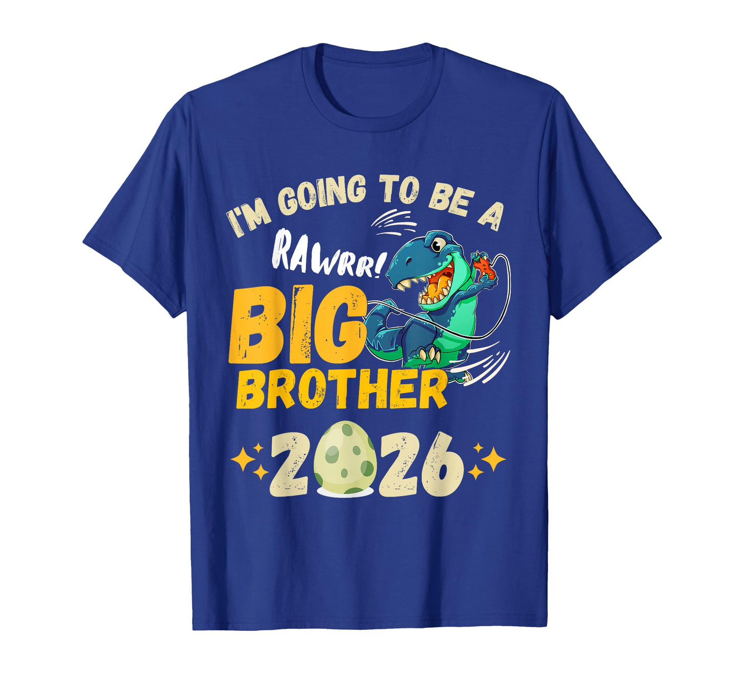 I'm Going to Be Big Brother 2026 Dinosaur Video Game Gamer T-Shirt