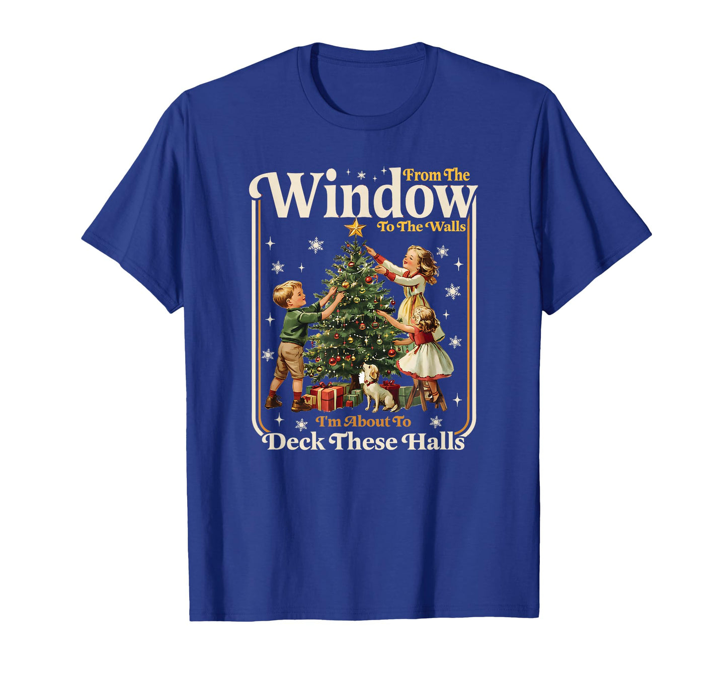 from Windows to Walls Holiday Party Funny Adult Humor T-Shirt