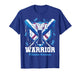 T1D Warrior Baseball Drip Diabetes Awareness Blue Ribbon T-Shirt