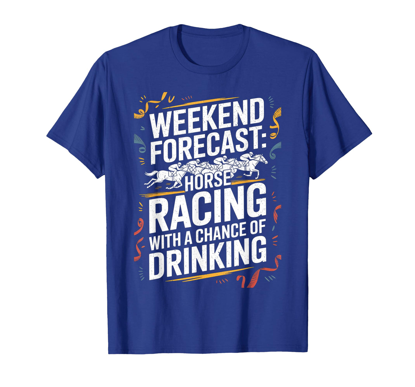 Horse Racing Design for Men Women Derby Horse Racing T-Shirt