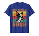 Six Seven 6 7 67 Meme Funny Boston Terrier Retro Dog Design T-Shirt