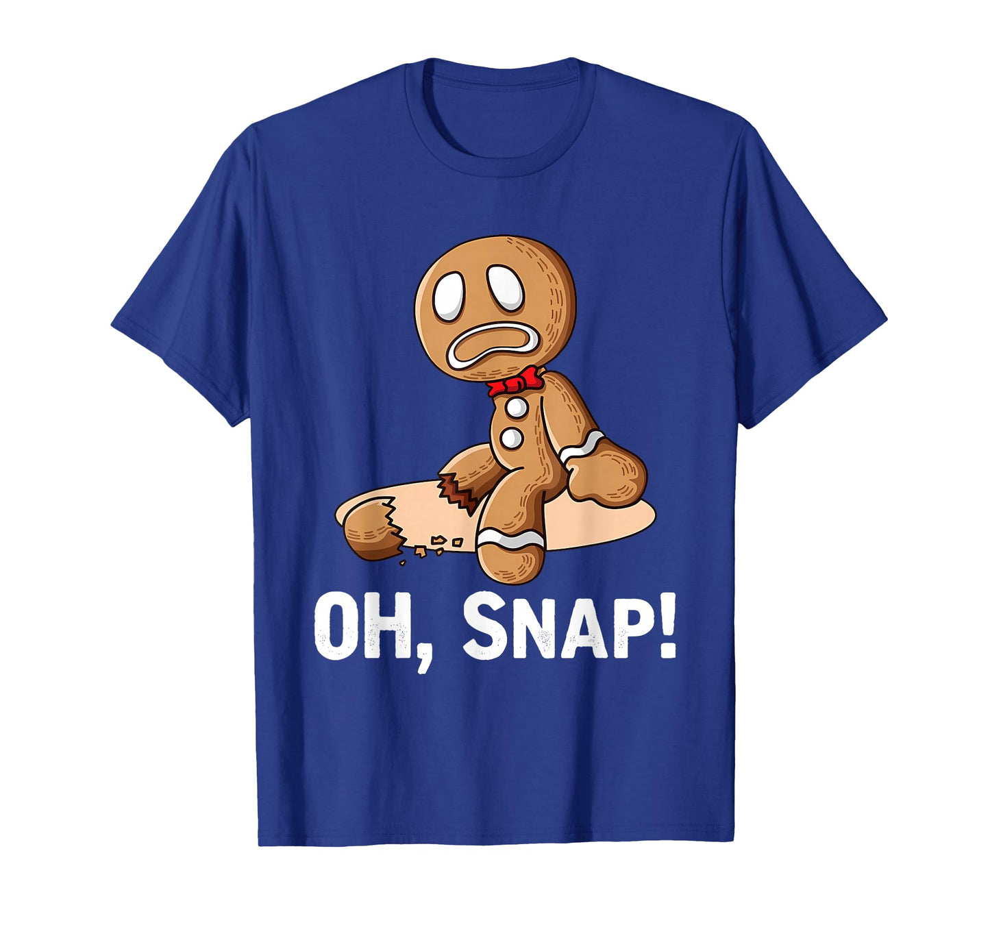 Gingerbread Man Oh Snap Christmas Funny Cookie Baking Gift T-Shirt