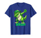 Bruh Dab Dinosaur Clovers Funny Kids Boys Men St Patrick Day T-Shirt