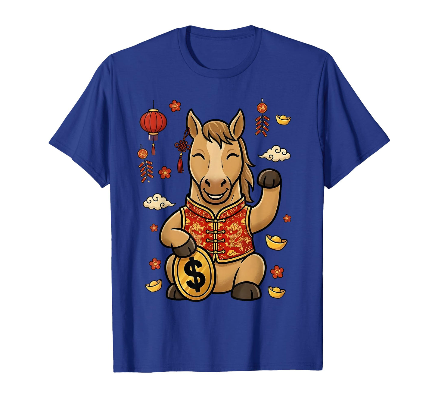 Zodiac Chinese New Year of The Horse 2026 Men Women Kids T-Shirt
