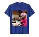 Funny Housewife Cat Gen Z Joke Stupid Brainrot Cat Meme Gift T-Shirt