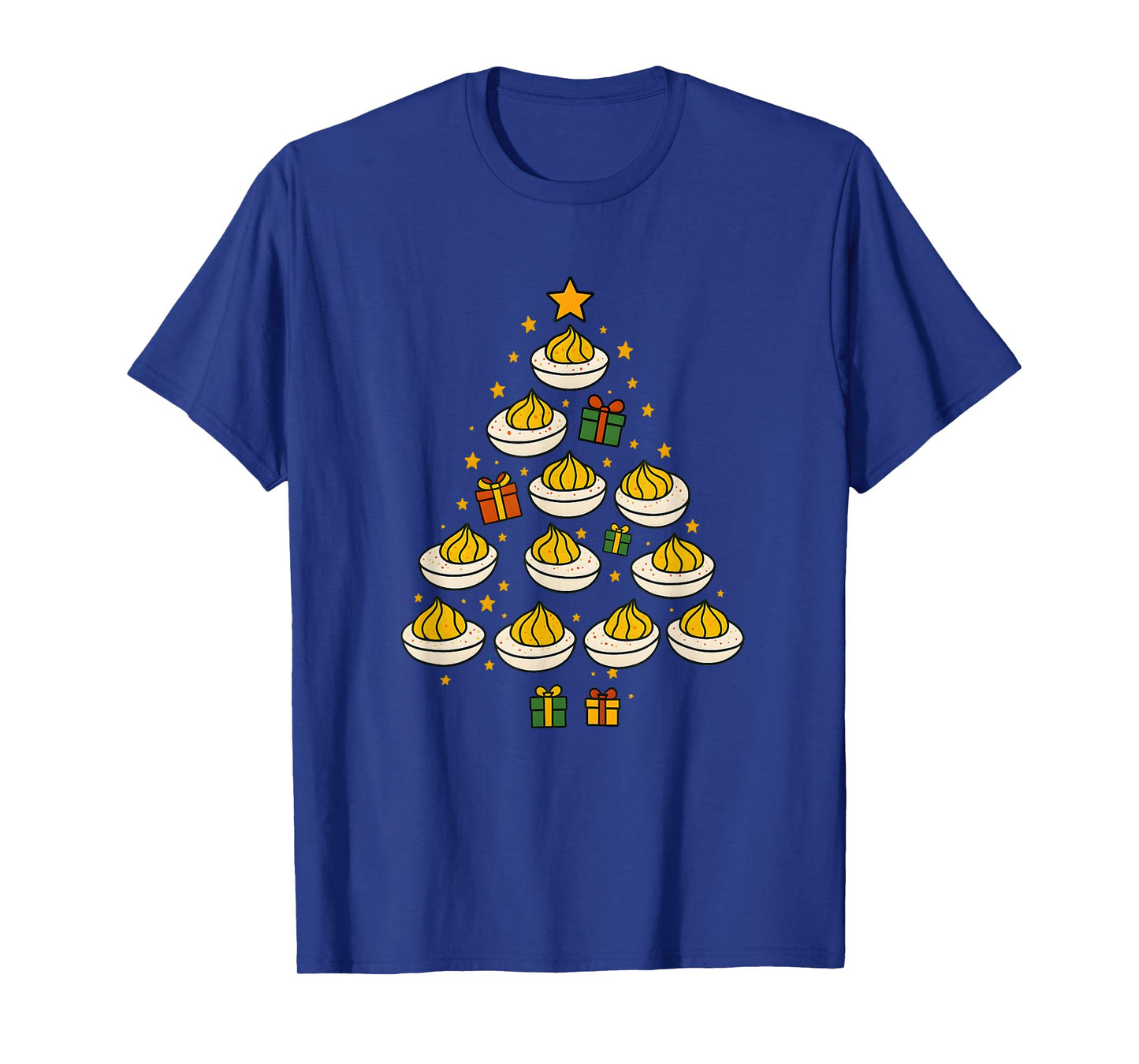 You Know Why I'm Here | Funny Deviled Christmas Eggs Tree T-Shirt