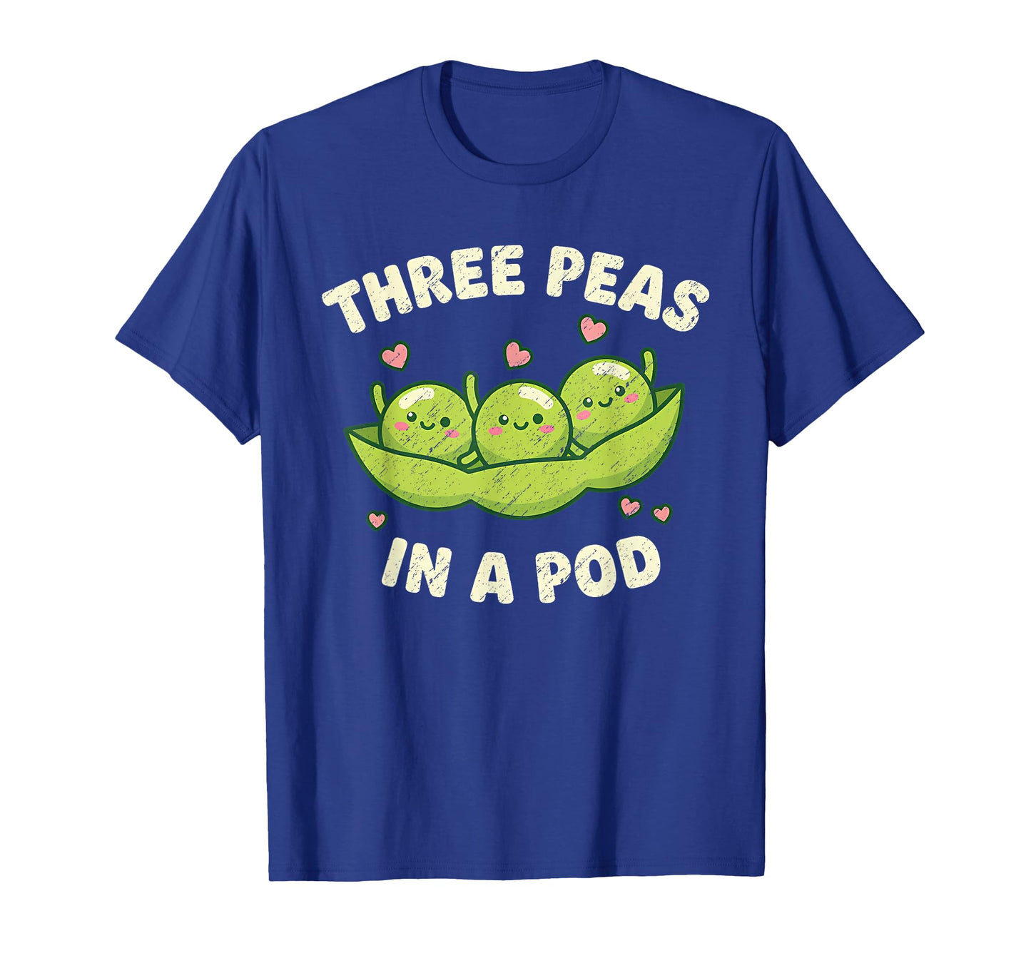 Funny Three Peas in A Pod Cute Kawaii T-Shirt