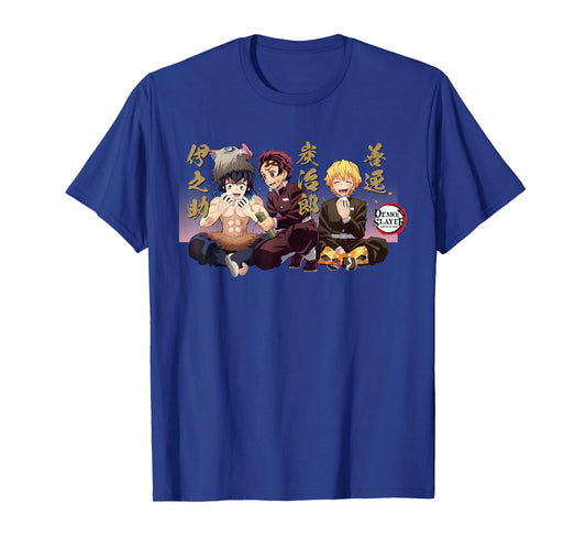Demon Slayer: Kimetsu no Yaiba Tanjiro Zenitsu Funny Moment T-Shirt