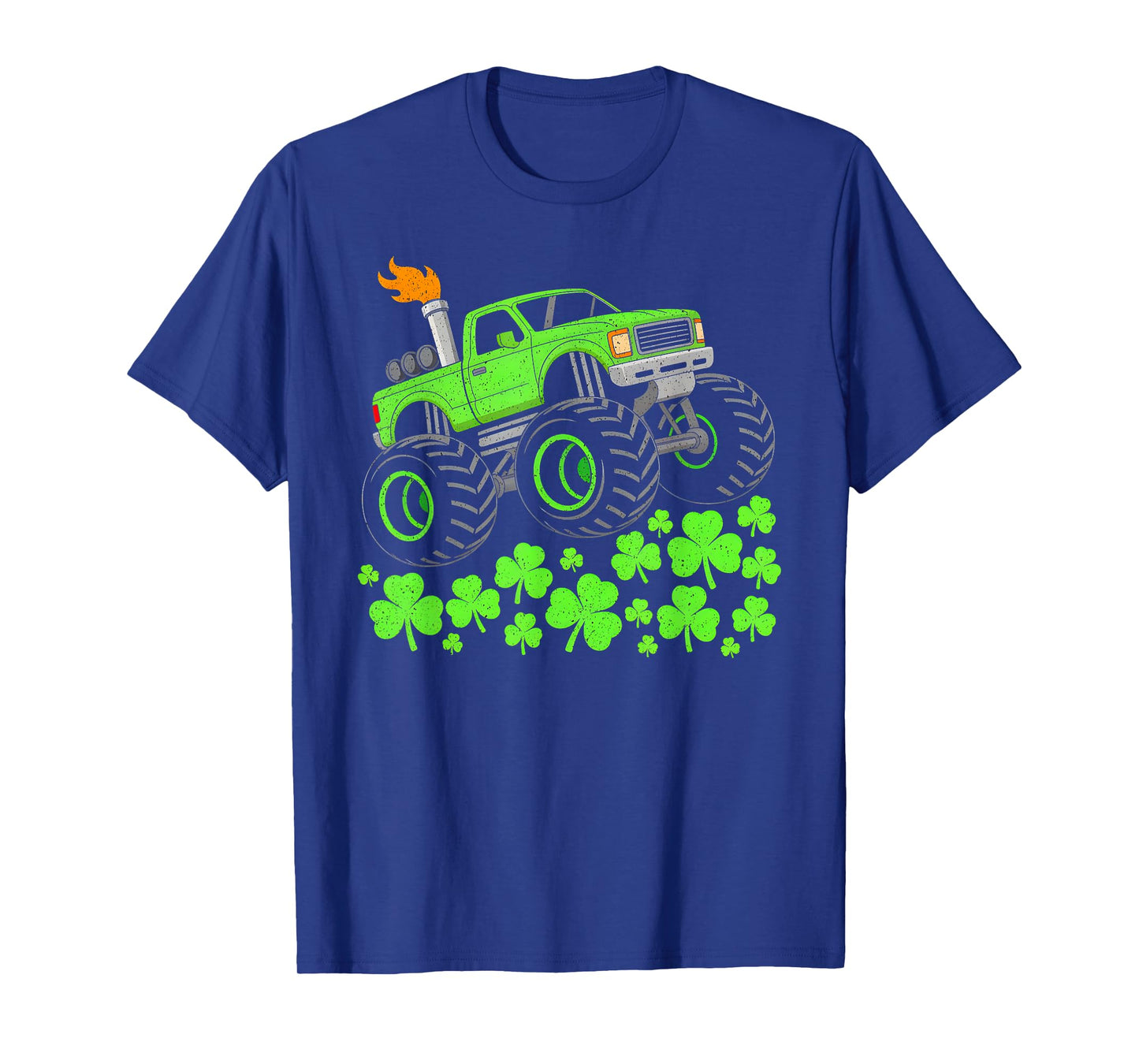 St Patricks Day Monster Truck Saint Paddys Boys Kids Toddler T-Shirt