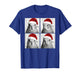 Funny Christmas Budgie Bird Santa Photo Booth T-Shirt