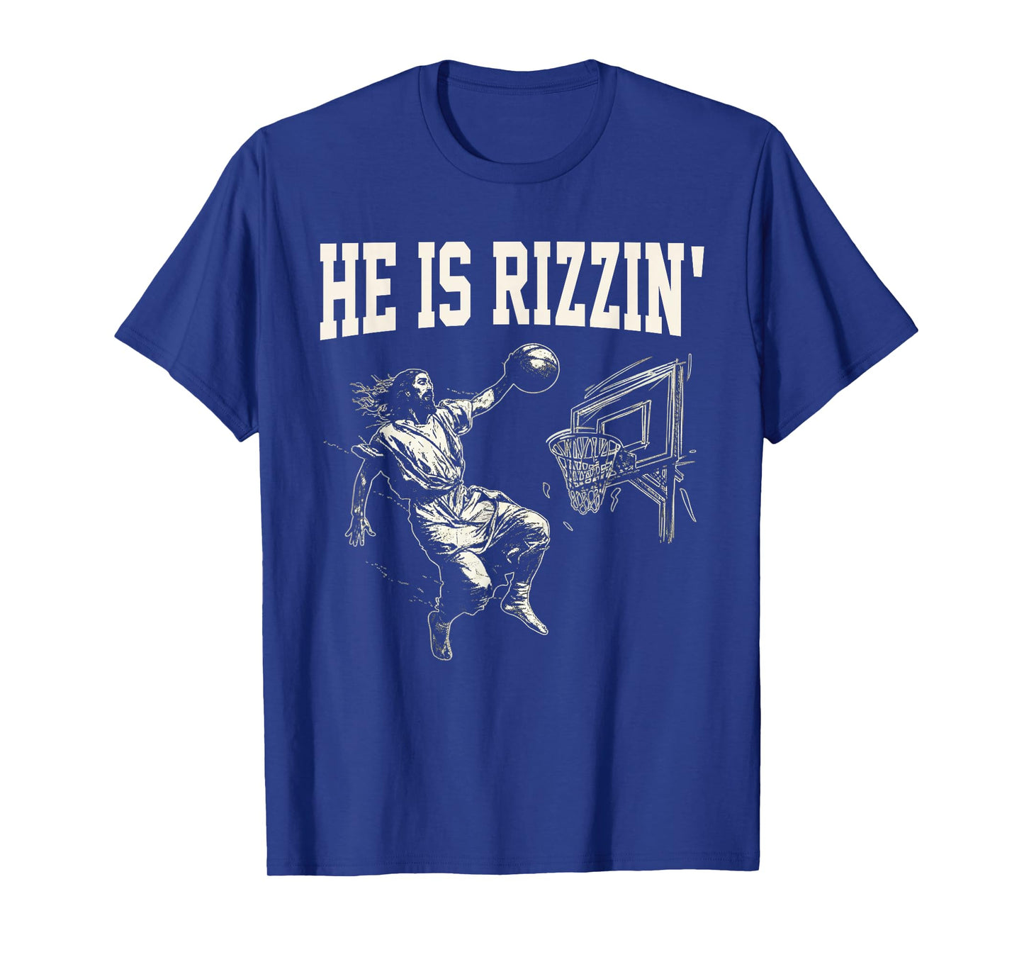 Easter He is Rizzin Christian Religious Boys Kids Men Teen T-Shirt
