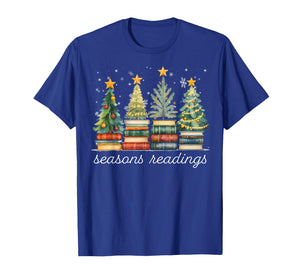 Seasons Readings All Booked for Christmas Book Reading Lover T-Shirt
