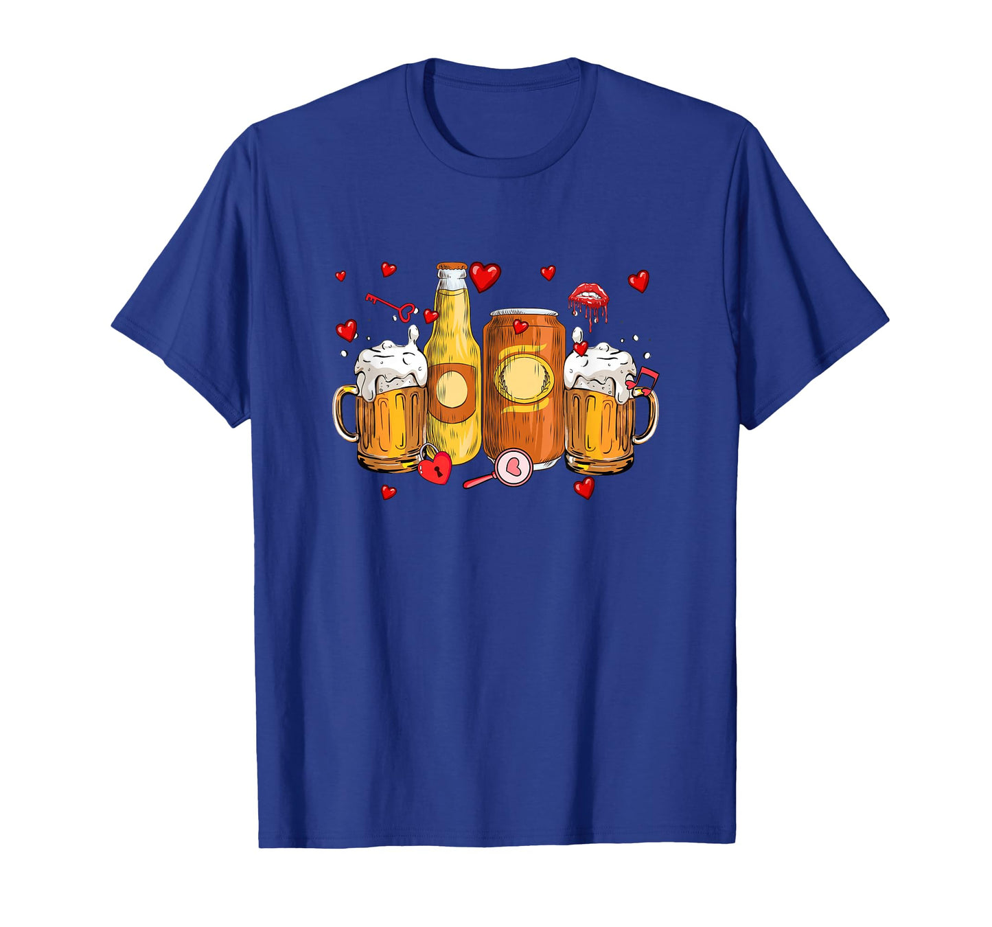 Beer Collection Valentine's Day Matching Drinker Family T-Shirt