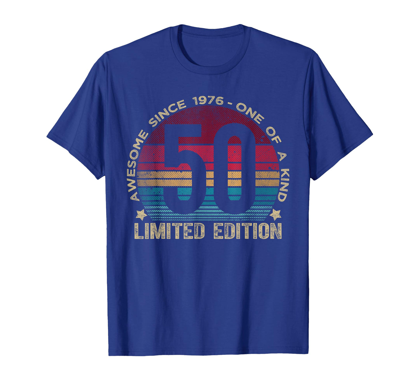 50 Year Old Gifts Vintage 1976 Limited Edition 50th Birthday T-Shirt