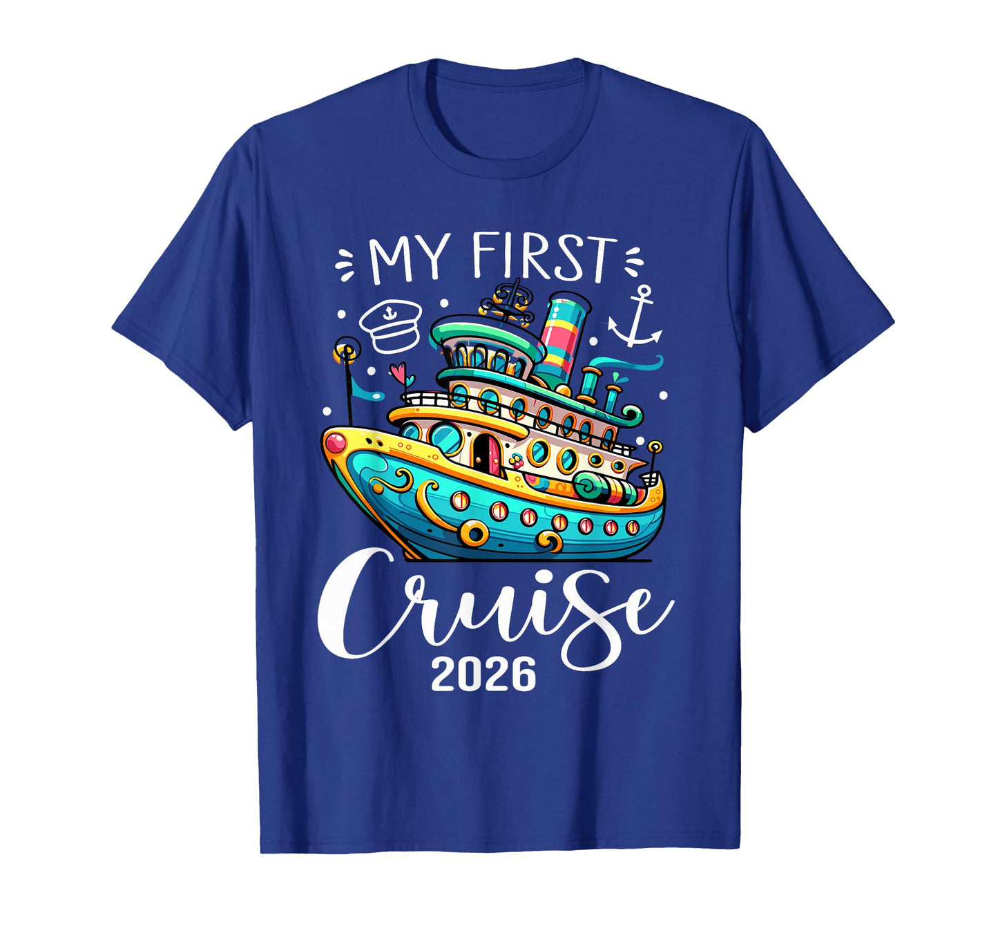 My First Cruise 2026 Cute Family Kids Cruising Vacation T-Shirt