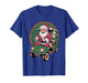 Golf Cart Parade Santa and Mrs Santa Claus Christmas Golfing T-Shirt