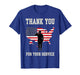 Thank You Veterans Shirt, American Flag Salute T-Shirt