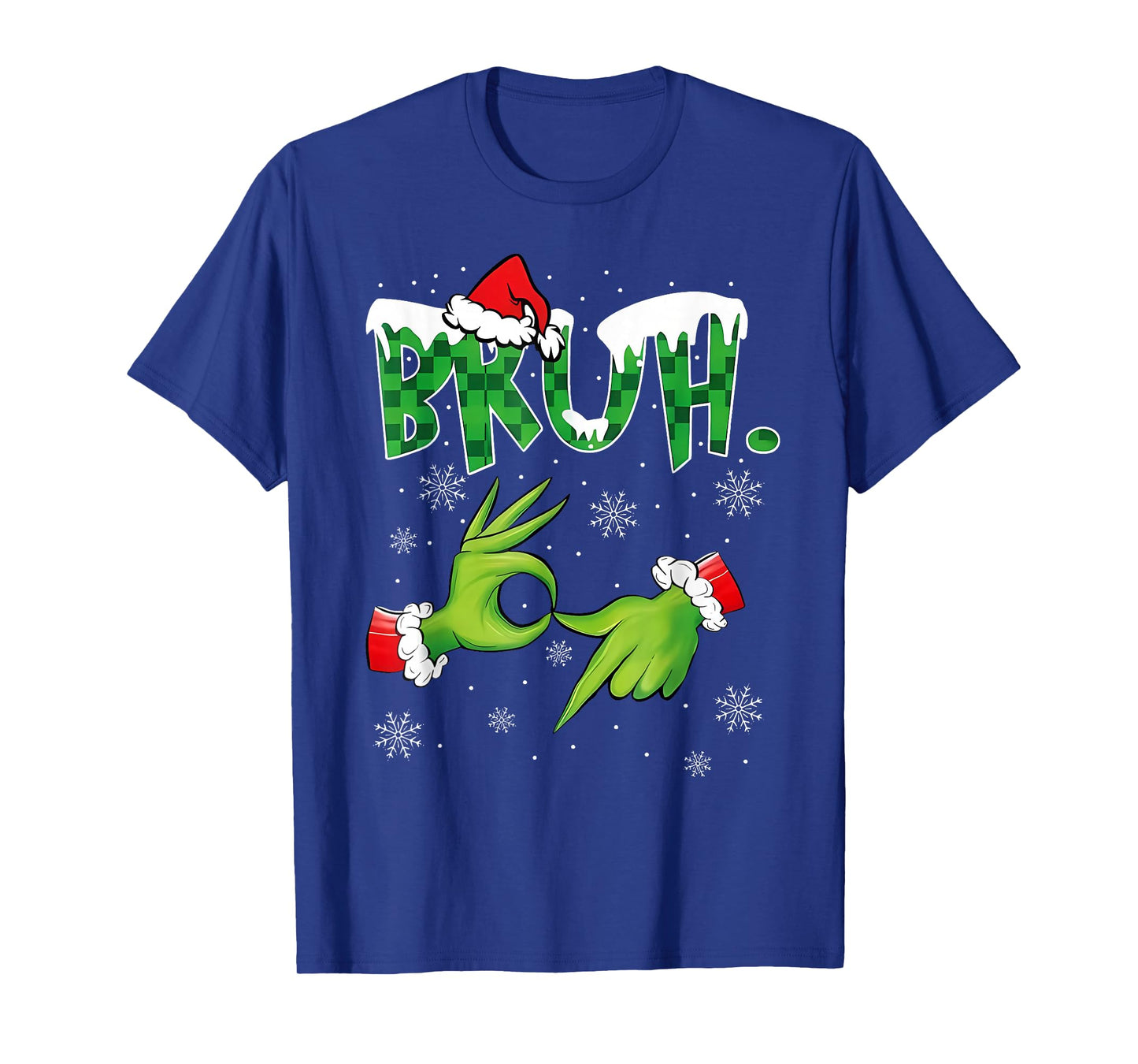 Bruh 67 Six Seven 6 7 Meme Christmas Funny Gen Alpha Slang T-Shirt
