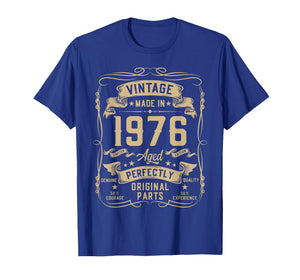 Vintage 1976 50yr 50th Birthday Gifts for Men 50 Years Old T-Shirt