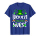 Luckiest Pediatric Nurse St Patricks Day Leprechaun T-Shirt