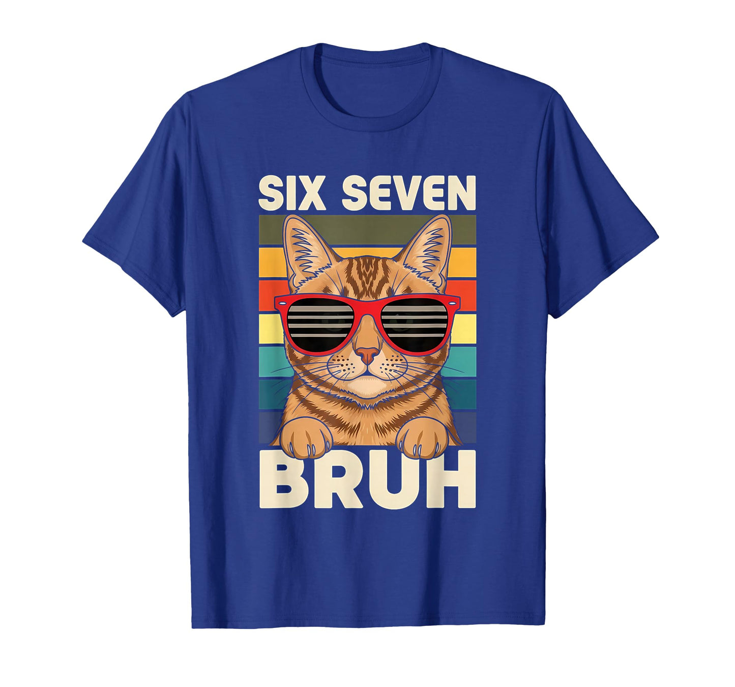 67 Animals Funny 67 Brainrot Youth Kids Cat 67 T-Shirt
