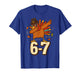 Funny 67 Thanksgiving Turkey Dabbing Six Seven Meme Boys T-Shirt