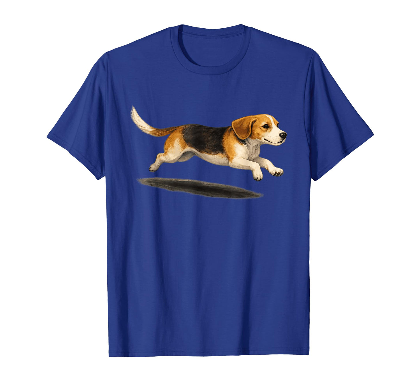 Funny Cute Running Beagle T-Shirt