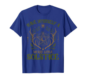 Have Yourself A Merry Little Solstice Yule Pagan Christmas T-Shirt