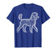 Poodle Line Art T-Shirt