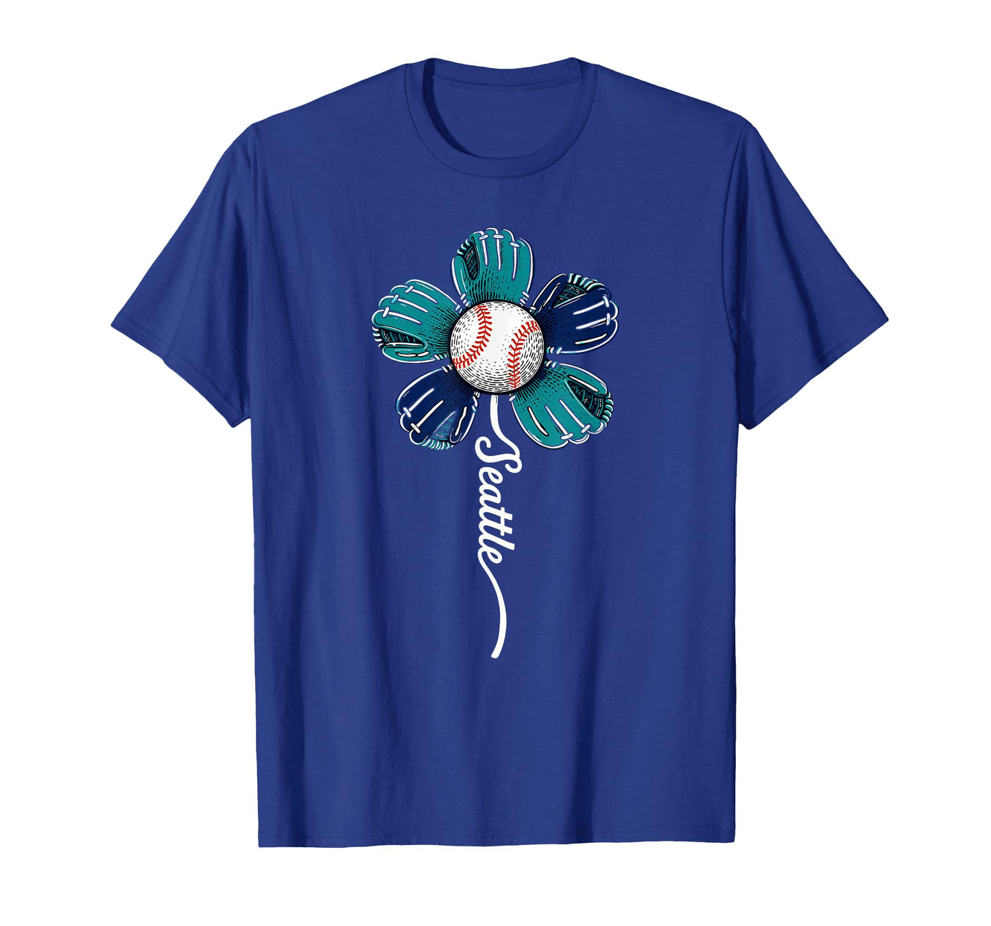 Seattle Flower for Men Women Boys Girls Kids T-Shirt