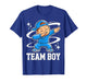 Team Boy Gender Reveal Party Baby Announcement T-Shirt