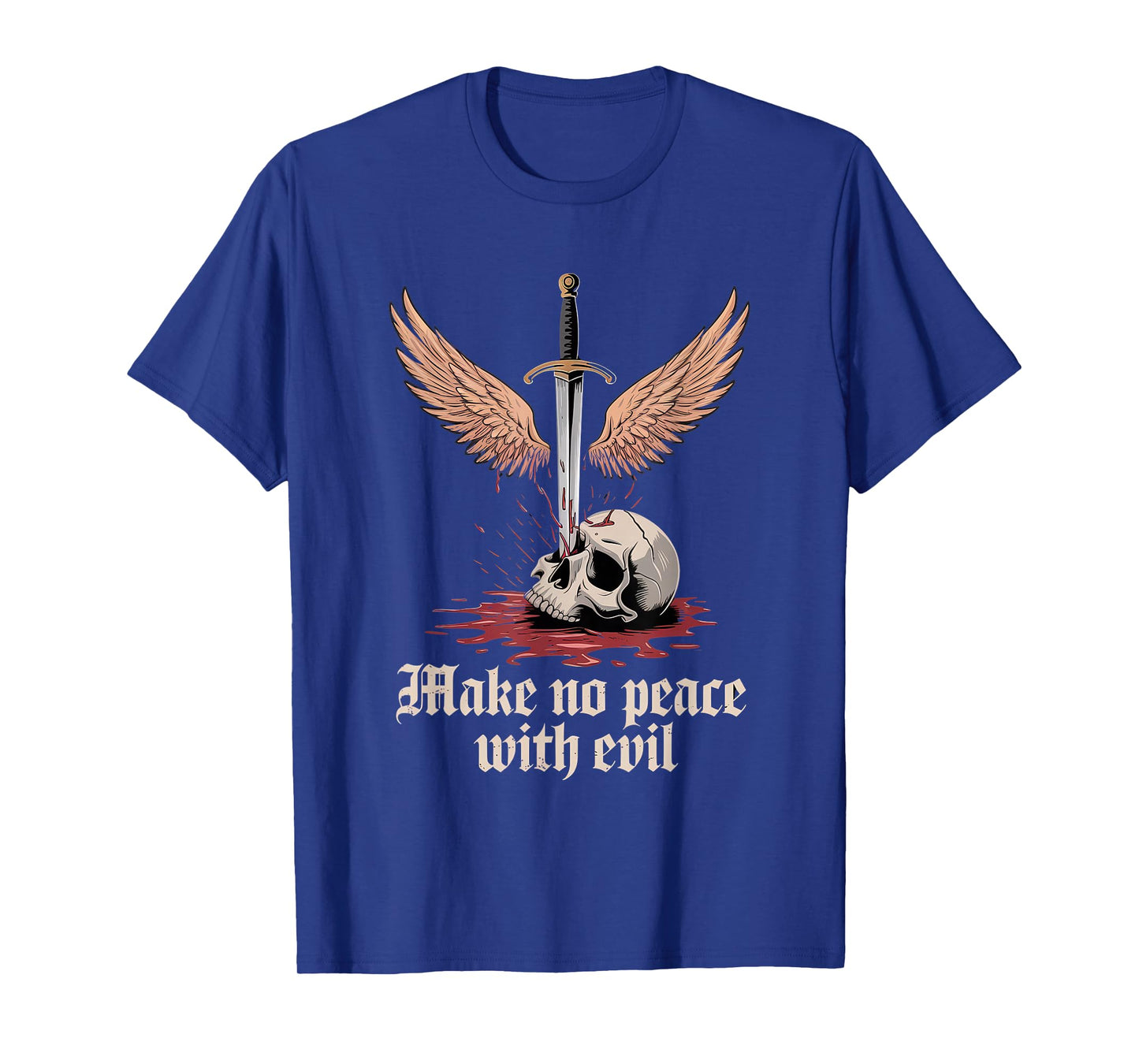 Make No Peace with Evil Tshirt Archangel Michael Jesus God T-Shirt
