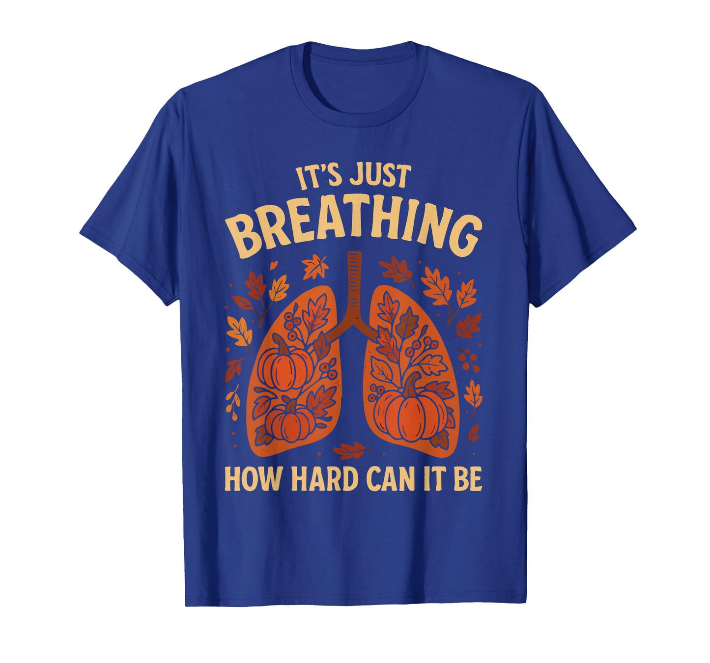 Respiratory Therapist Fall Lung Thanksgiving Pulmonologist T-Shirt