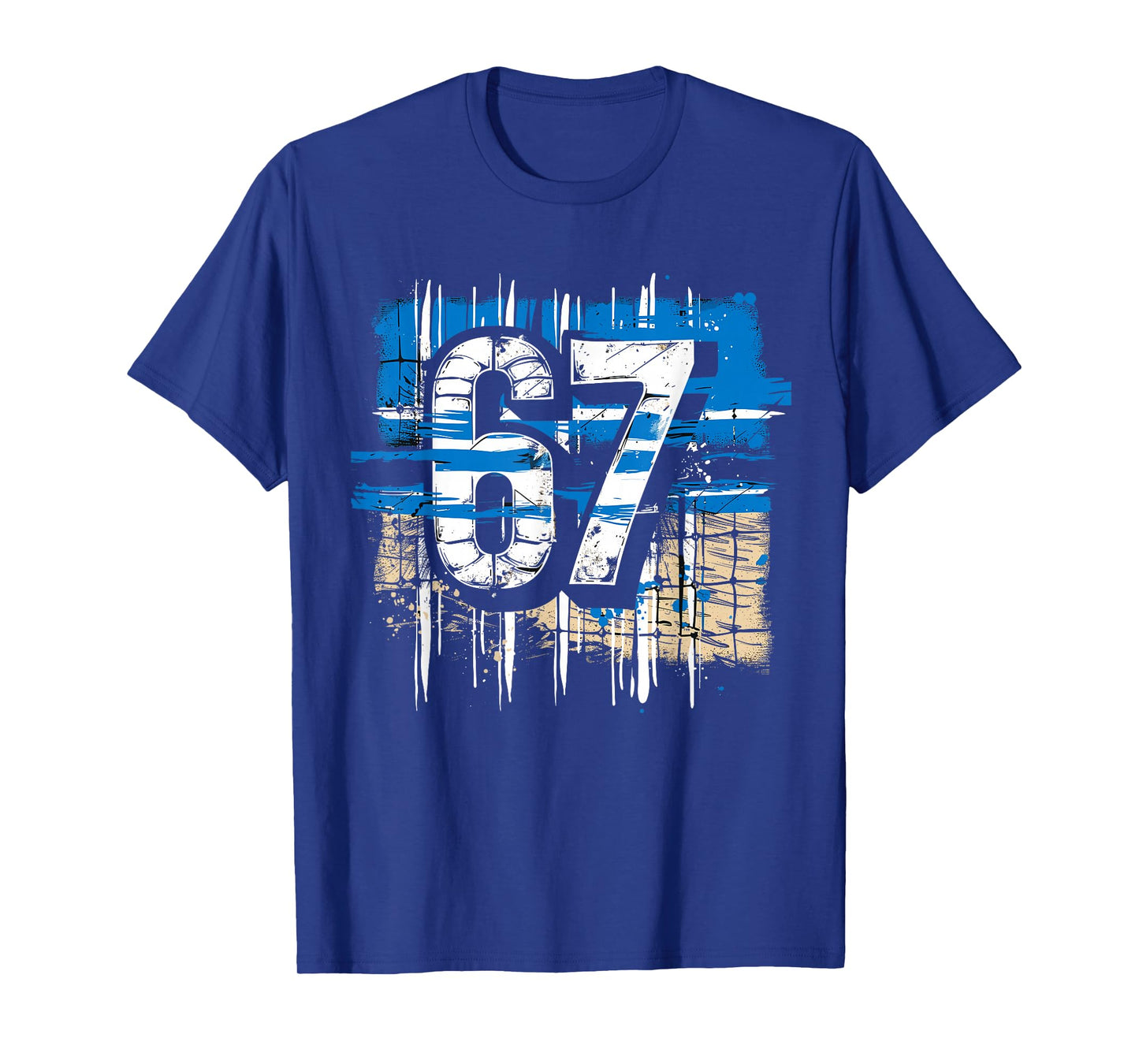 Volleyball 67 Six Seven Alpha Slang 6 7 Meme Kids Teachers T-Shirt