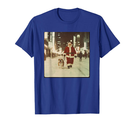 English Bulldog Christmas T-Shirt