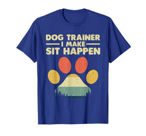 Dog Training Art for Men Women Puppy Agility Dog Trainer T-Shirt