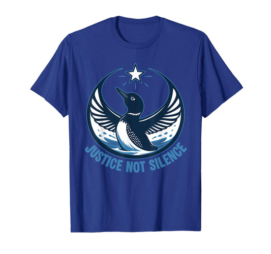 Minnesota Rebel New State Flag Justice Not Silence T-Shirt
