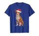 Funny Basenji Christmas Graphics Dog Lights Lover T-Shirt