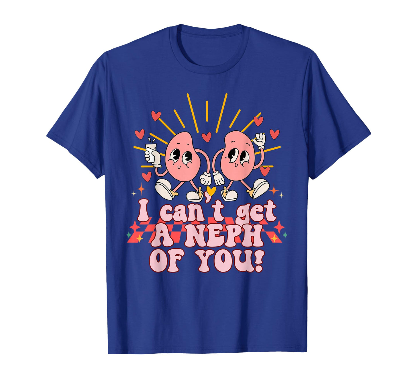 Kidney Dialysis Nurse Nephrology Tech Awareness Valentines T-Shirt