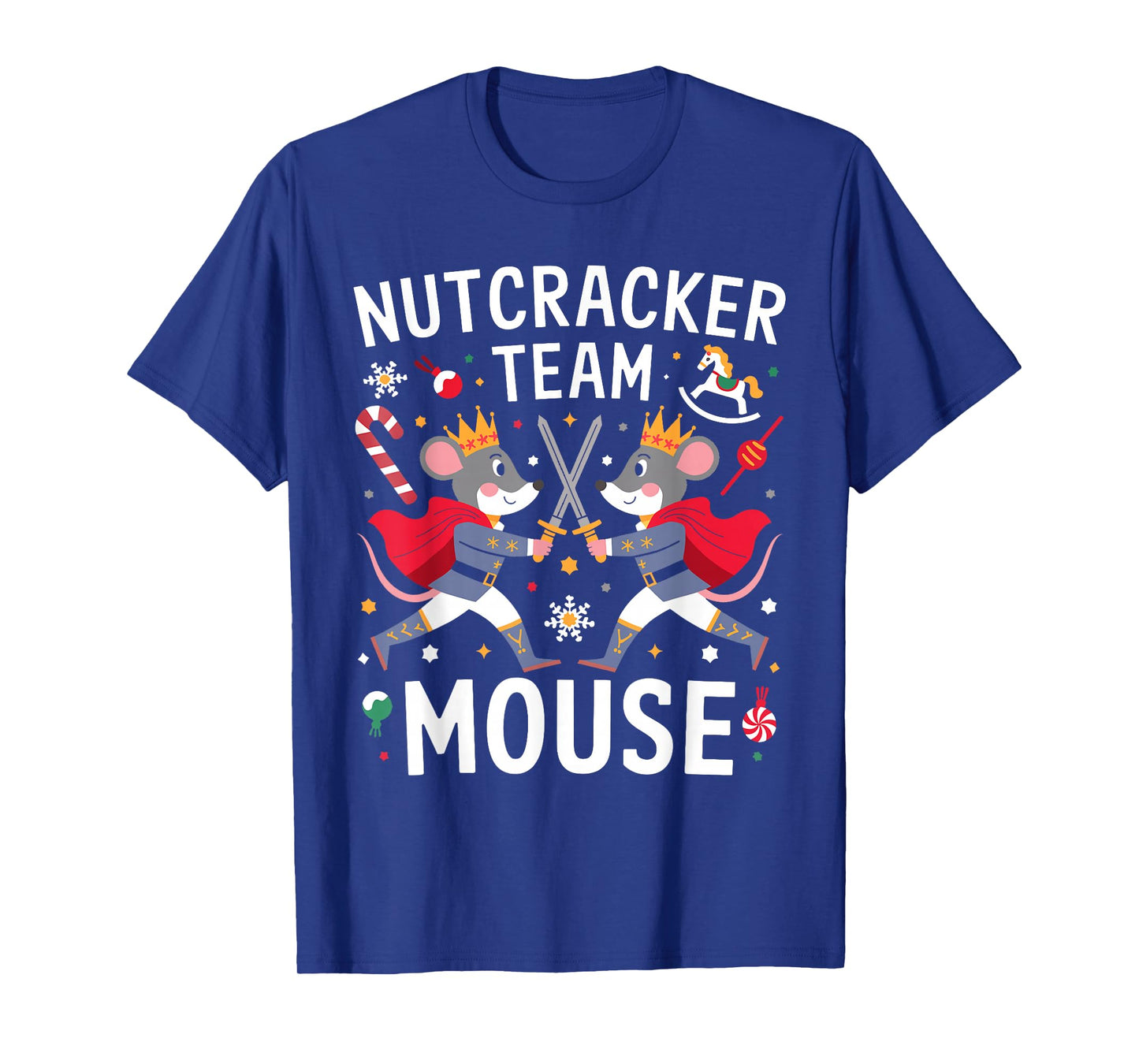 Team Mouse Nutcracker Shirt Christmas Dance Funny Soldier T-Shirt