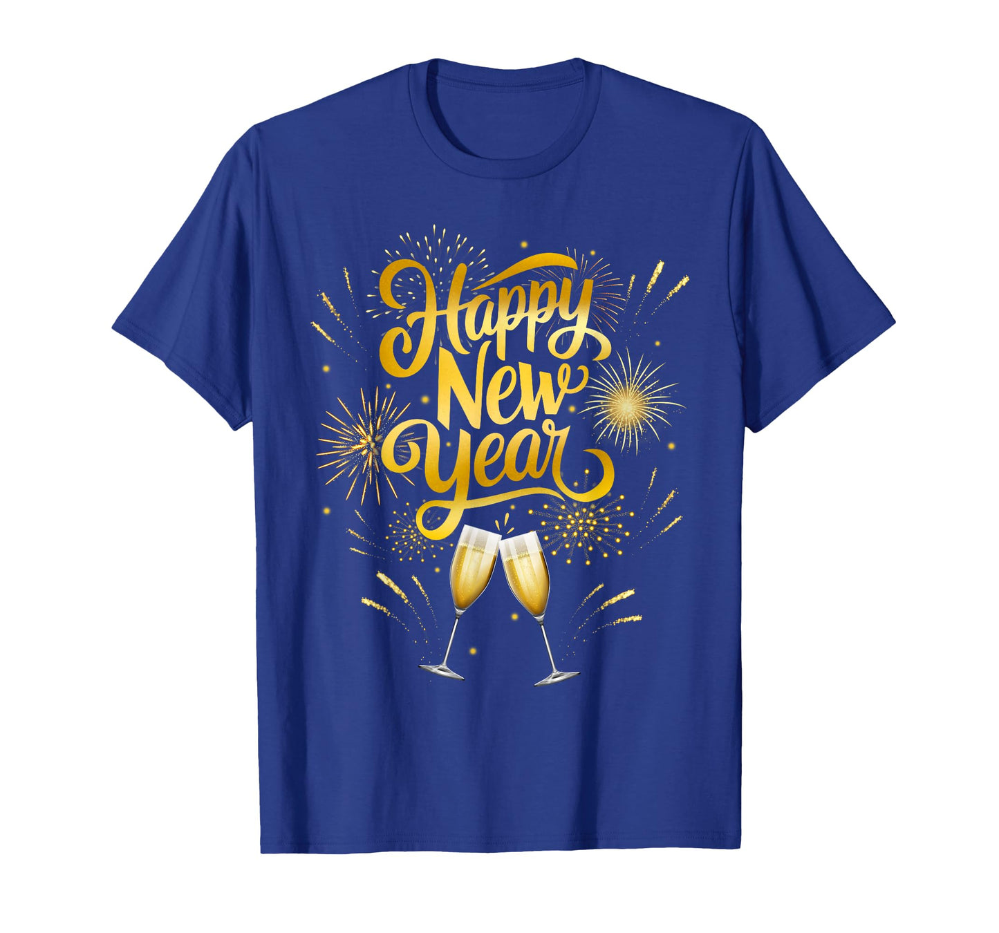 New Years Eve Party Supplies 2026 Happy New Year Fireworks T-Shirt