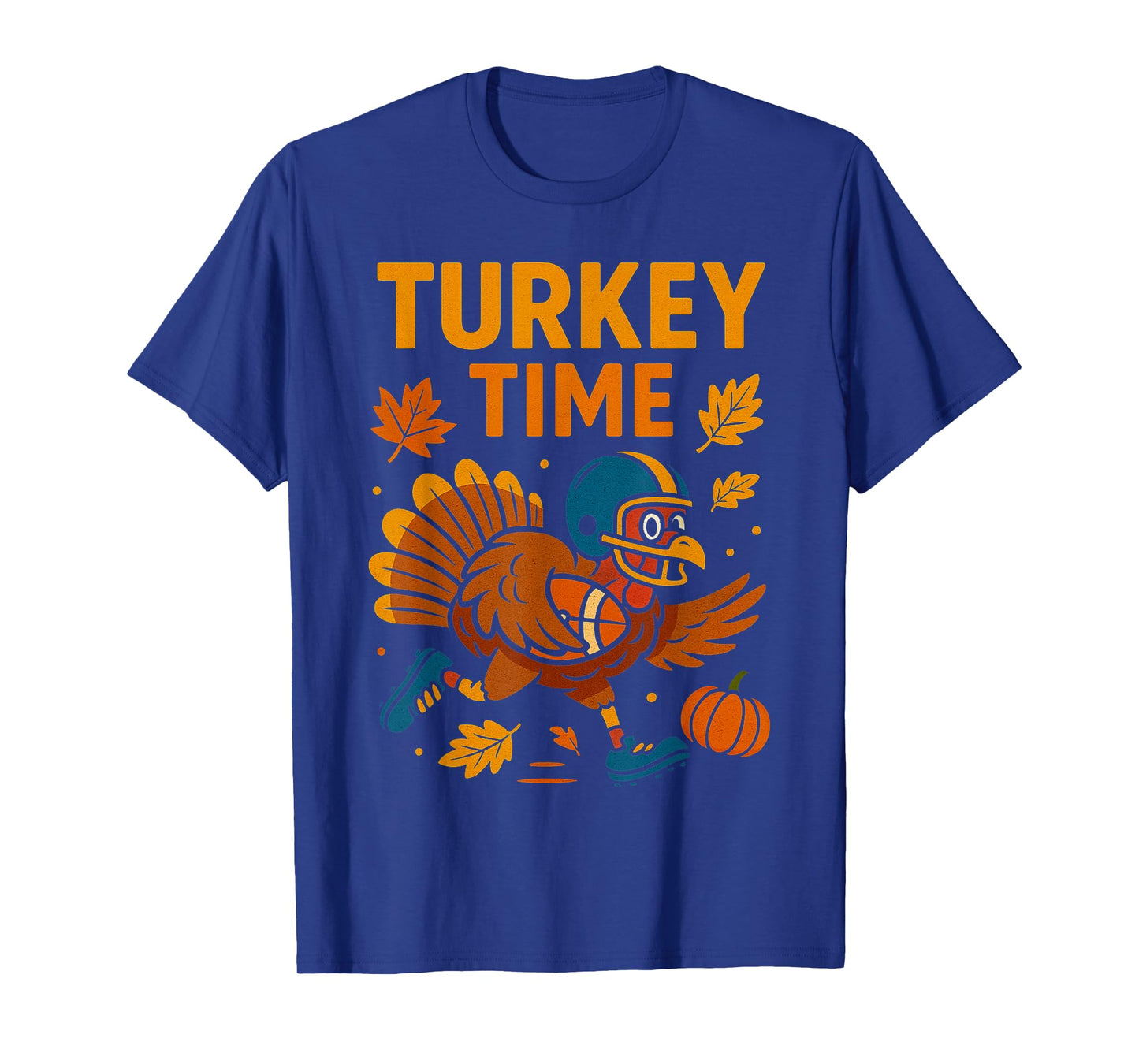 Football Thanksgiving Shirts for Kids Boys Girls Turkey T-Shirt