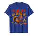 Football Thanksgiving Shirts for Kids Boys Girls Turkey T-Shirt