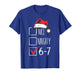 6-7 Nice Naughty 67 Christmas T-Shirt
