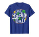 One Lucky Dad St Patricks Day Shamrock Men T-Shirt
