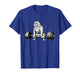 Retro Cat Deadlift Powerlifting Funny Gym Weight Lifting T-Shirt