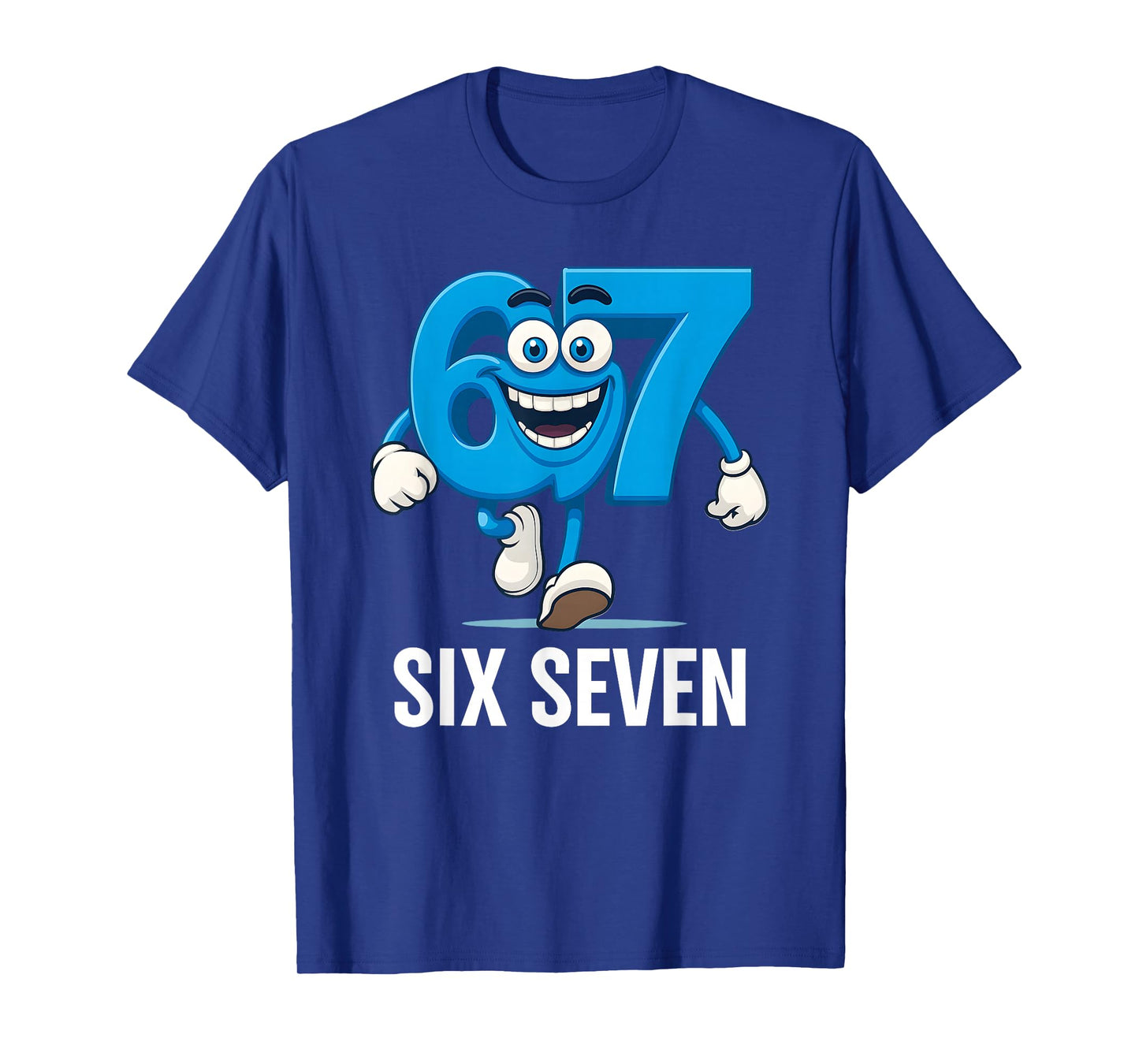 67 Six Seven Funny Italian Brainrot Kids Gaming Viral Meme T-Shirt