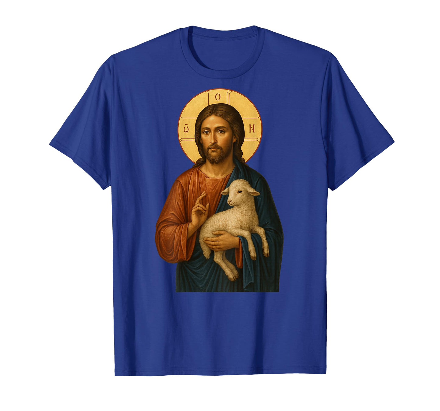 Orthodox Icon of Jesus Christ The Good Shepherd T-Shirt